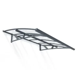 Amsterdam Pensilina Da Esterno 224X140 cm Trasparente-Canopia Discount