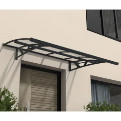 Amsterdam Pensilina Da Esterno 224X140 cm Trasparente-Canopia Discount