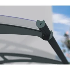 Aquila Pensilina Da Esterno 453X91 cm Trasparente-Canopia Best