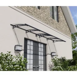 Aquila Pensilina Da Esterno 412X91 cm Trasparente-Canopia