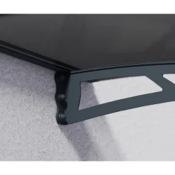 Aquila Pensilina Da Esterno 412X91 cm Trasparente-Canopia