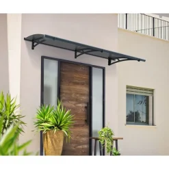 Aquila Pensilina Da Esterno 205X91 cm Grigio-Canopia Sale