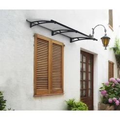 Aquila Pensilina Da Esterno 205X91 cm Trasparente-Canopia Clearance