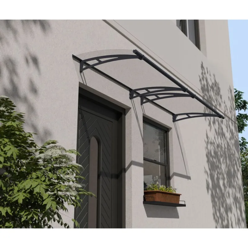 Aquila Pensilina Da Esterno 302X91 cm Trasparente-Canopia Sale