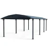 Arcadia Carport in Alluminio 3.6 X 8.6 m-Canopia Best