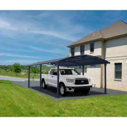 Arcadia Carport in Alluminio 3.6 X 8.6 m-Canopia Best