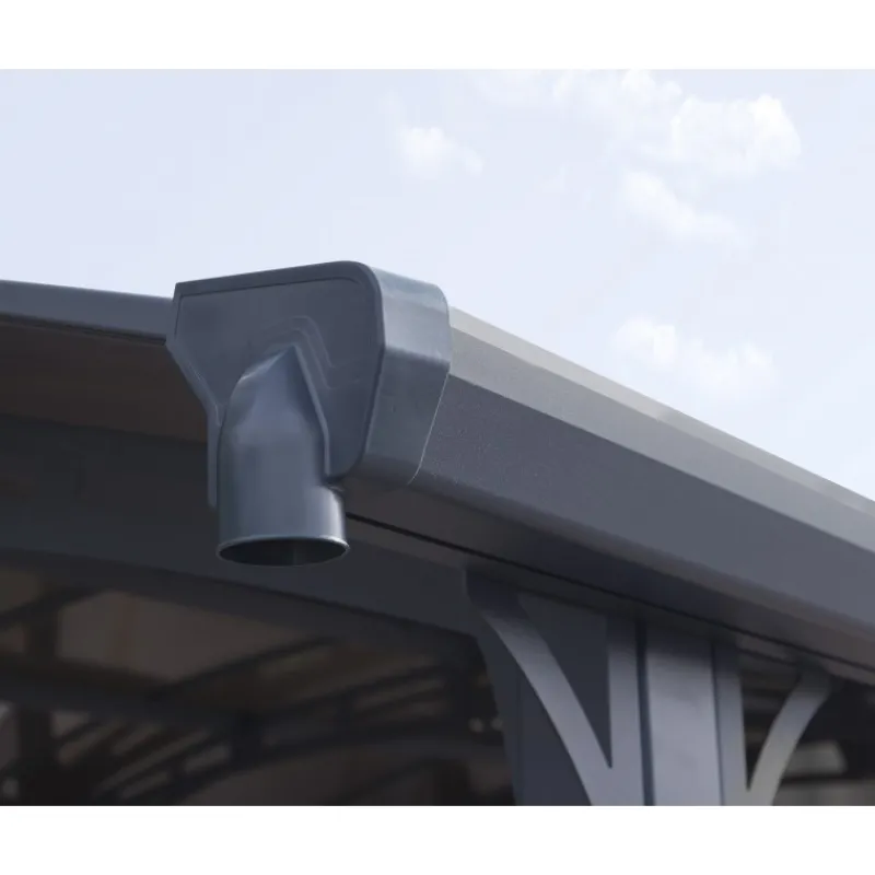 Arcadia Carport in Alluminio 3.6 X 8.6 m-Canopia Best