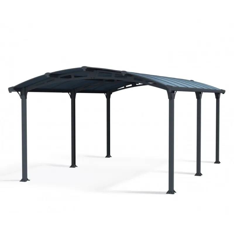 Arcadia Carport in Alluminio 3.6 X 5 m-Canopia Clearance