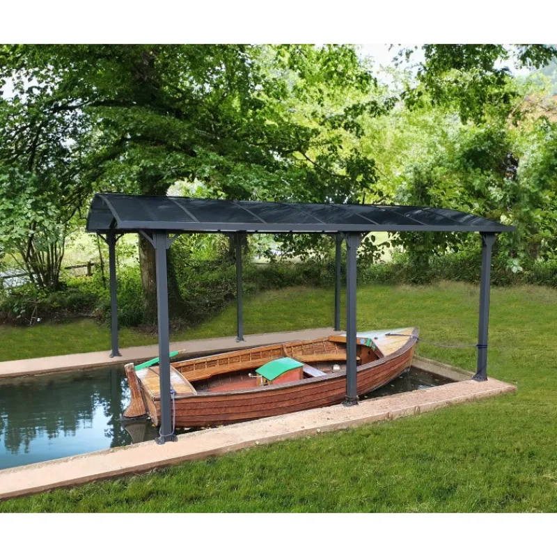 Arcadia Carport in Alluminio 3.6 X 5 m-Canopia Clearance