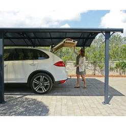 Arcadia Carport in Alluminio 3.6 X 5 m-Canopia Clearance