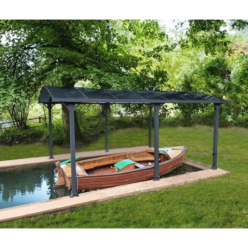 Arcadia Carport in Alluminio 3.6 X 5 m-Canopia Clearance