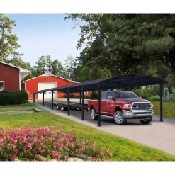 Arcadia Carport in Alluminio 3.6 X 13 m-Canopia Best