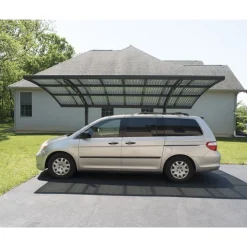 Arizona Wave Carport in Alluminio 3 X 5 m-Canopia Outlet