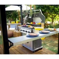 Austin Gazebo per Barbecue in Alluminio 1.8X2.4 m-Canopia Discount