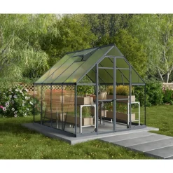Balance Ibrida Serra Da Giardino in Policarbonato 247X244x229 cm Grigio-Canopia Discount