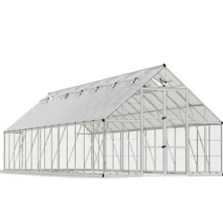 Balance Ibrida Serra Da Giardino in Policarbonato 844X304X257 cm Argento-Canopia