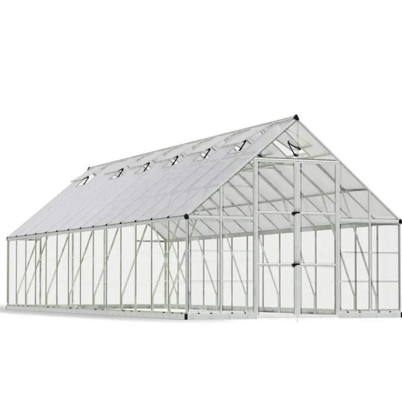 Balance Ibrida Serra Da Giardino in Policarbonato 844X304X257 cm Argento-Canopia