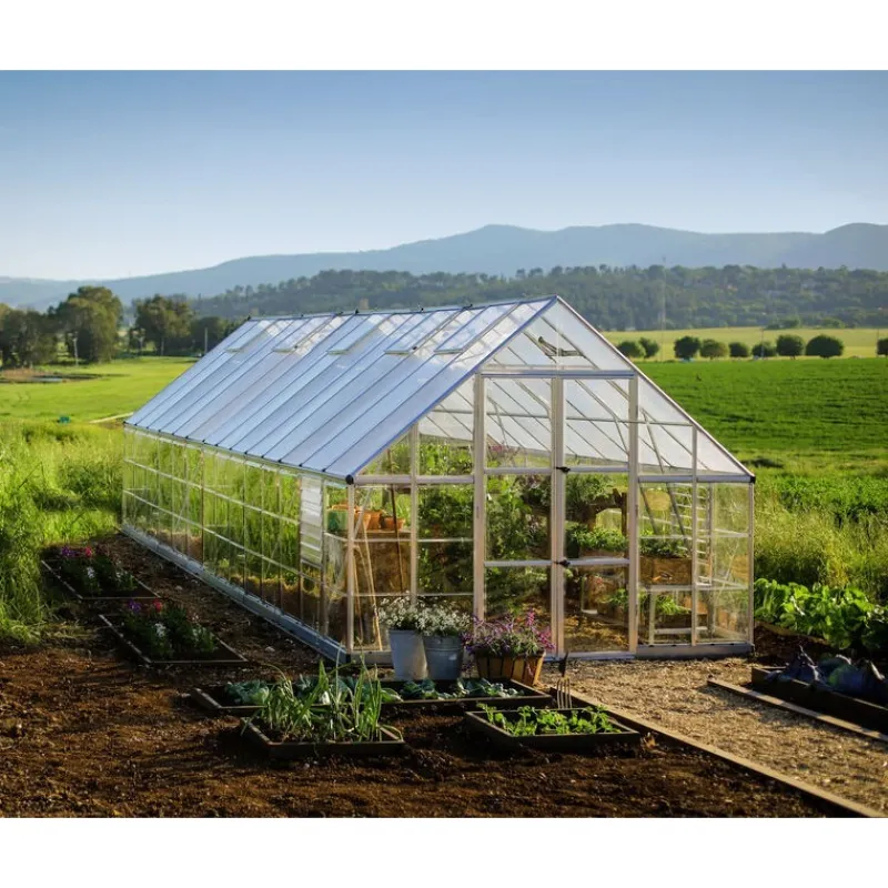 Balance Ibrida Serra Da Giardino in Policarbonato 844X304X257 cm Argento-Canopia