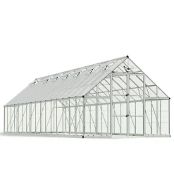 Balance Ibrida Serra Da Giardino in Policarbonato 964X304X257 cm Argento-Canopia Sale