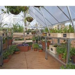 Balance Ibrida Serra Da Giardino in Policarbonato 607X244X229 cm Argento-Canopia Hot