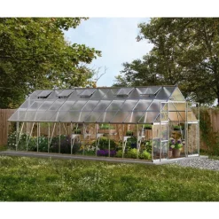 Balance Ibrida Serra Da Giardino in Policarbonato 724X304X257 cm Argento-Canopia Hot