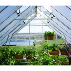 Balance Ibrida Serra Da Giardino in Policarbonato 724X304X257 cm Argento-Canopia Hot