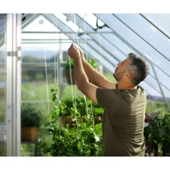 Balance Ibrida Serra Da Giardino in Policarbonato 724X304X257 cm Argento-Canopia Hot