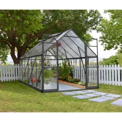 Balance Ibrida Serra Da Giardino in Policarbonato 367X244X229 cm Grigio-Canopia Outlet