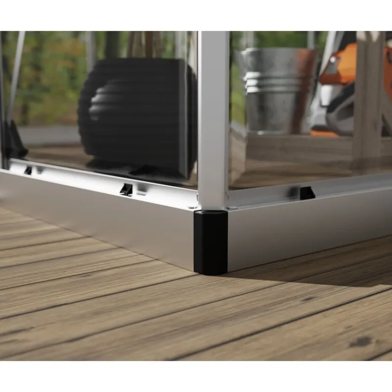 Balance Ibrida Serra Da Giardino in Policarbonato 247X244x229 cm Argento-Canopia Discount