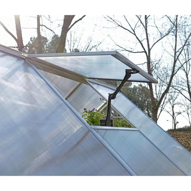 Balance Ibrida Serra Da Giardino in Policarbonato 367X244X229 cm Argento-Canopia Outlet