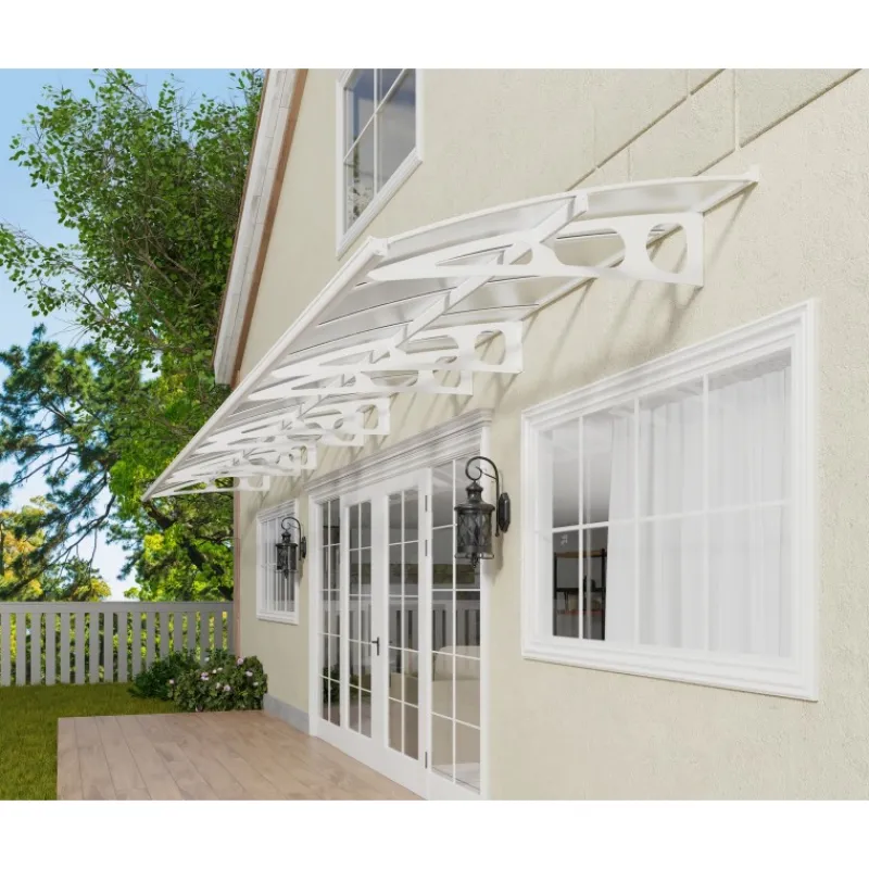 Bordeaux Pensilina Da Esterno 892X140 cm Doppio Strato-Canopia Discount