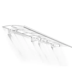 Bordeaux Pensilina Da Esterno 447X140 cm Trasparente-Canopia Discount