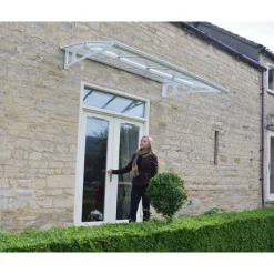 Bordeaux Pensilina Da Esterno 223X140 cm Trasparente-Canopia Discount