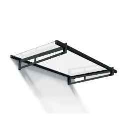 Bremen Pensilina Da Esterno 150X93 cm Trasparente-Canopia Best