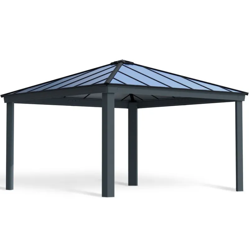 Colorado Carport in Alluminio 4.3 X 4.3 m-Canopia Clearance