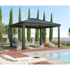 Dallas Gazebo in Alluminio 3.6X4.3 m-Canopia Discount