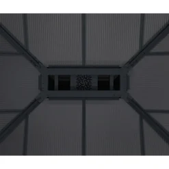 Dallas Gazebo in Alluminio 4.3X4.3 m-Canopia Sale