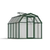 Eco Grow Doppio Strato Serra Da Giardino in Policarbonato 259X204X198 cm Verde-Canopia Outlet