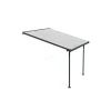 Feria Pergola Addossata in Alluminio 3X3 m Grigio-Canopia Discount