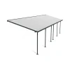 Feria Pergola Addossata in Alluminio 3X9.7 m Grigio-Canopia Sale