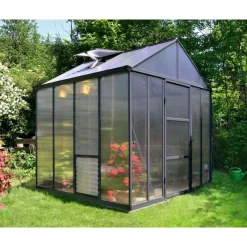 Glory Serra Da Giardino in Policarbonato di Premium 244X253X268 cm-Canopia