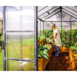 Glory Serra Da Giardino in Policarbonato di Premium 244X253X268 cm-Canopia