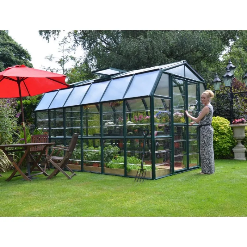 Grand Gardener Ibrida Serra Da Giardino in Policarbonato 389X265X238 cm Verde-Canopia Outlet