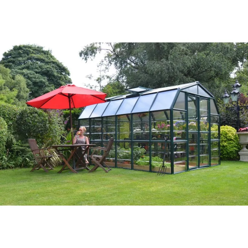 Grand Gardener Ibrida Serra Da Giardino in Policarbonato 389X265X238 cm Verde-Canopia Outlet