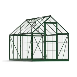 Harmony Trasparente Serra Da Giardino in Policarbonato 306X185X208 cm Verde-Canopia Hot