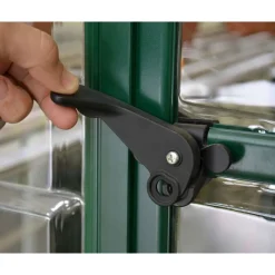 Harmony Trasparente Serra Da Giardino in Policarbonato 426X185X208 cm Verde-Canopia New