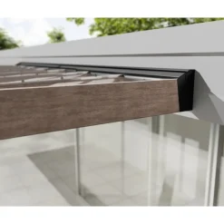 Helsinki Pergola 3 X 10 m Pergola in Legno di Cedro-Canopia Outlet