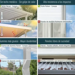 Helsinki Pergola 3 X 10 m Pergola in Legno di Cedro-Canopia Outlet