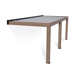 Helsinki Pergola 3 X 6.6 m Pergola in Legno di Cedro-Canopia Outlet