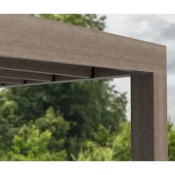 Helsinki Pergola 3 X 6.6 m Pergola in Legno di Cedro-Canopia Outlet